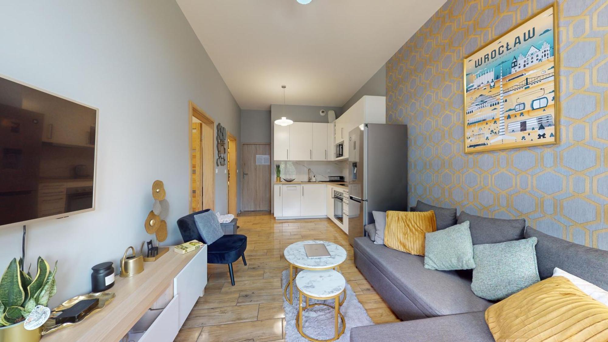 Apartment Witold's With A Rooftop View Of The - 500 Steps To Rynek Wroapart Wroclaw